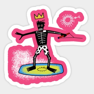 King of Wakeboarding Sticker